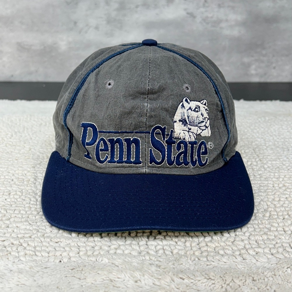 90s Vintage Penn State Nittany Lions Snapback Hat OSFA The Game Embroidered PSU